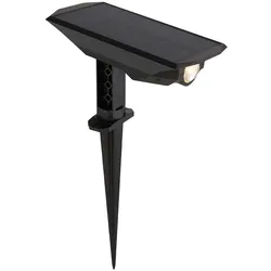 Außenstrahler Wandlampe Gartenleuchte schwarz LED Erdspieß Spotlampe H 28 cm