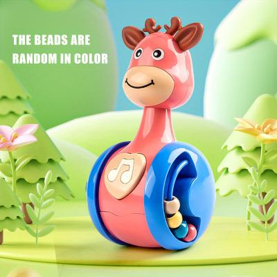 Tiny Tots Teens Trends Tumbler Wobbler Baby Toys For Infant Boy Girl, Roly Poly Toy, Early Education Climbing Fun pink