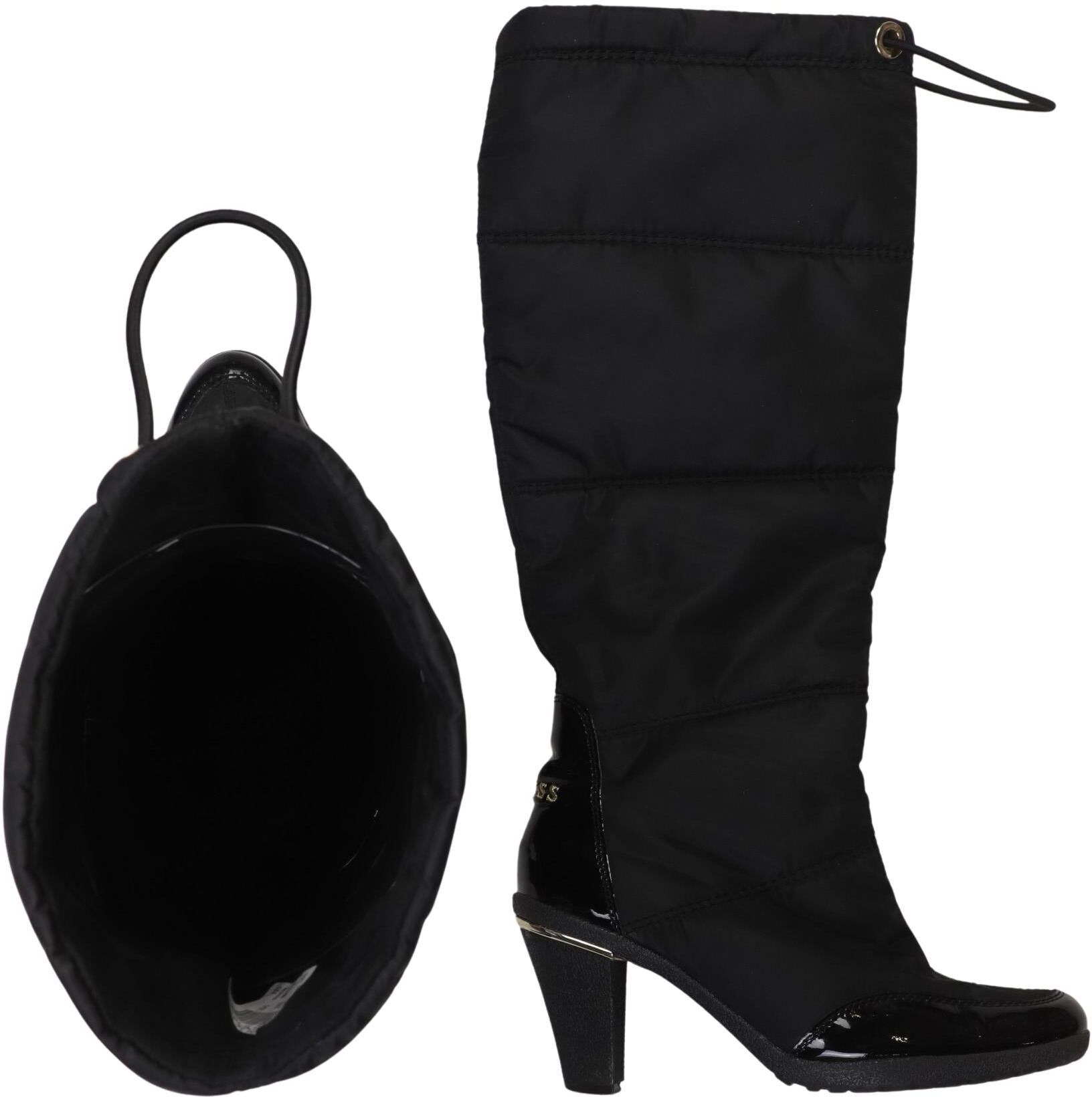 Guess Damen Stiefel, Schwarz, Gr. EU 36, kein / Etikett - Second Hand