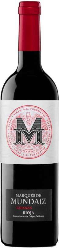 Marques de Mundaiz Crianza 2021 - Vino español de calidad con graduación de 13,50%