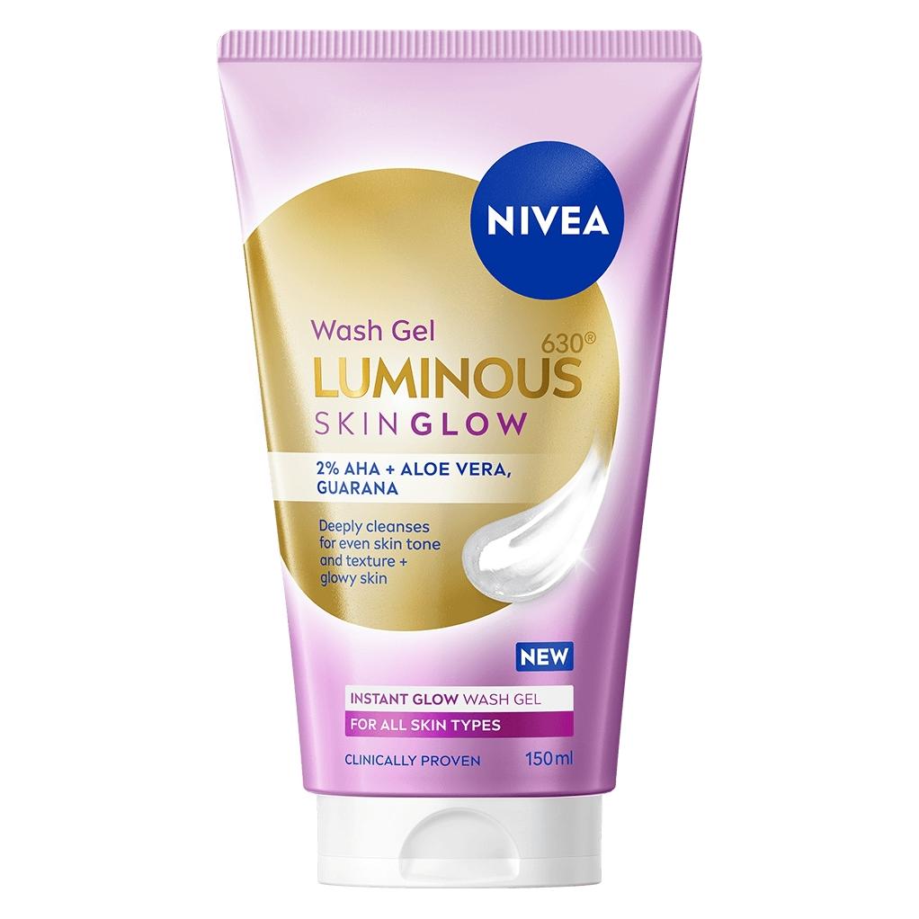 Nivea - Luminous Skin Glow Wash Gel - 150 ml (Reinigungsgel, 150 ml) (99400)