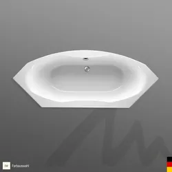 Mauersberger Badewanne „arista“ 2010 × 800 mm in Edelweiß (matt)