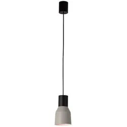 Faro Pendelleuchte KOMBO 120 1xE27, IP20, schwarz matt, grau FAR-68591-1L