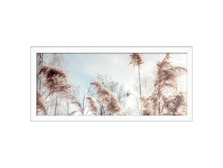 Toile Dried Fiber Skyline Matériau : Bois manufacturé, Papier Motif : Nature Motif : Arbres, plantes & nature Surface en bois : Plaxé