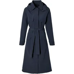 Fahrrad Regentrenchcoat Mosse Basil night blue, Gr. XXL, Damen