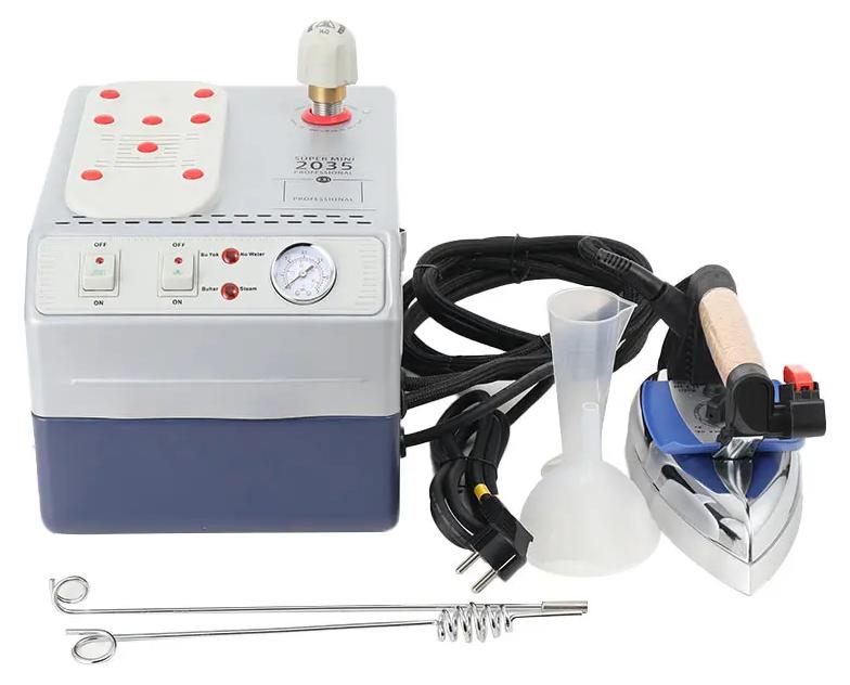 Industrielles Dampfbügeleisen - Handbügeleisen 220 V 1600 W - 3,5 l Wassertank - Edelstahl - Für Schneiderei, Hotel und Wäscherei
