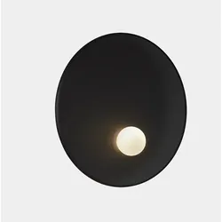 LEDS C4 Wandleuchte TRIP Ø460MM E14 9W schwarz LEDS-05-8357-05-05