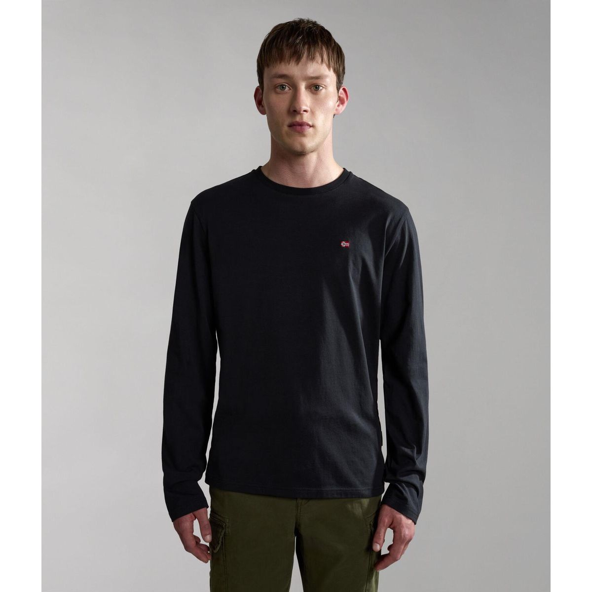 Napapijri Salis LS 1 black 041 (041) L NP0A4HN70411002