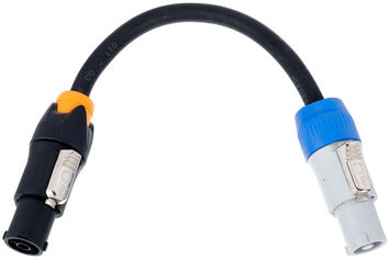 Showtec Power Twist In to TR1 Out Adap