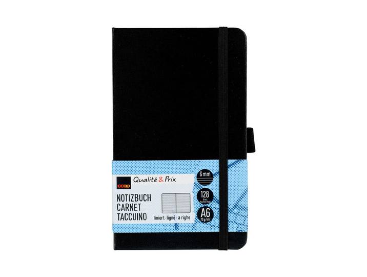 Notizbuch A6 128 Blatt 6mm liniert