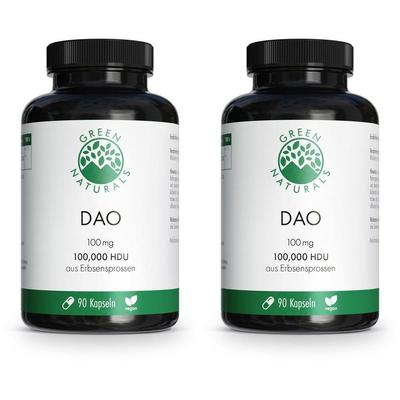Green Naturals DAO 100mg veg.zum Histaminabbau Kps 2x 2x90 St Kapseln