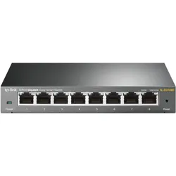 TP-Link Tl-Sg108e (8 Ports), Netzwerk Switch, Schwarz