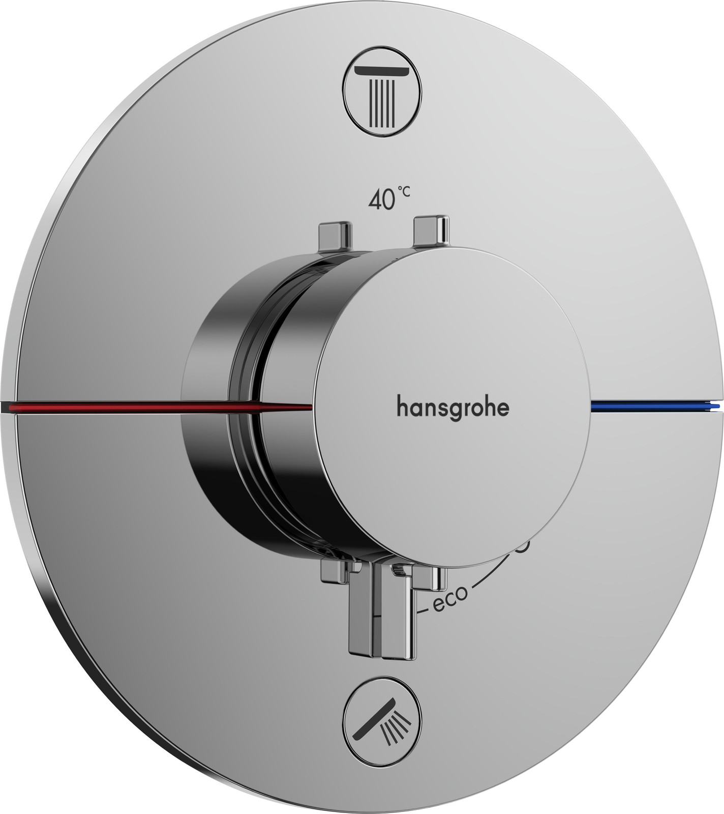 Hansgrohe ShowerSelect Comfort S thermostaat inbouw chroom