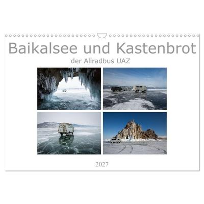 Baikalsee und Kastenbrot (Wandkalender 2027 DIN A3 quer), CALVENDO Monatskalender