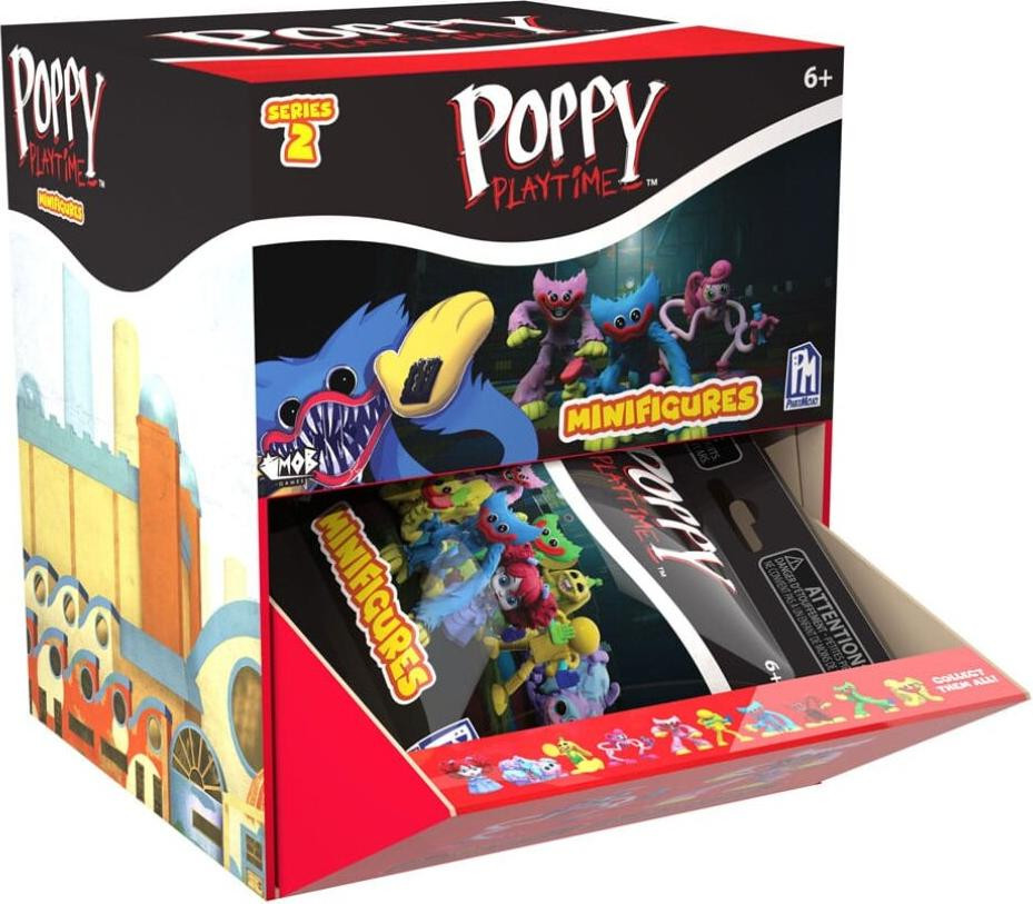 Poppy Playtime Poppy Minifiguren Golf 2 - 6 stuks - Verschillende kleuren