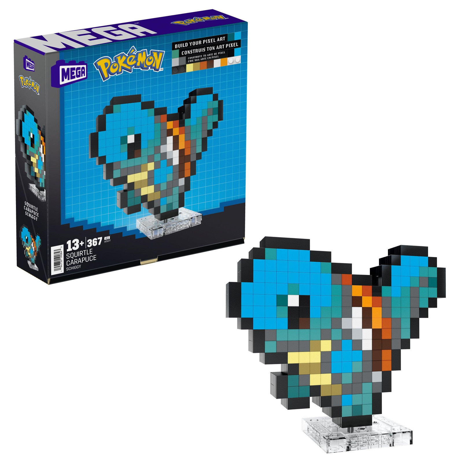 MEGA Pokémon Shiggy Pixelkunst