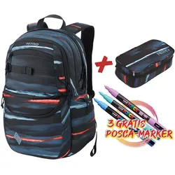 Nitro & Posca Future Hero Rucksack-Set 3tlg