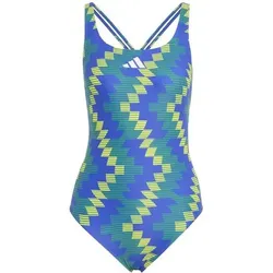 ADIDAS Damen Badeanzug BADEANZUG, FUSSBALL-INSPIRIERT, Größe 42 in Blau Blau