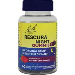 Bachblüten Original Rescura Night Gummis Beere 60 ST