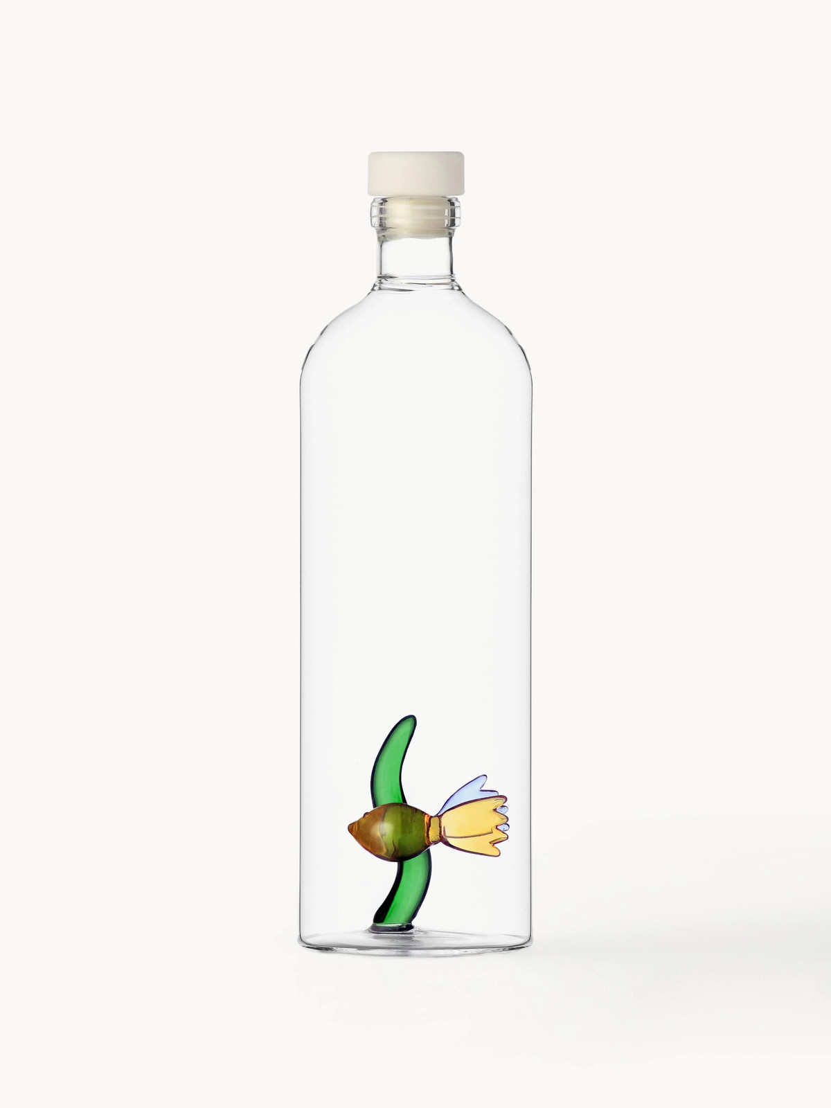 Ichendorf Handgemaakte Fish karaf van borosilicaatglas, 1.1 l
