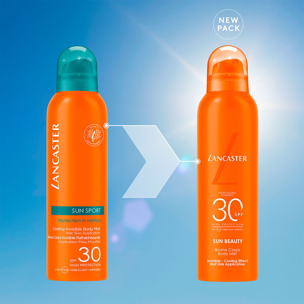 Lancaster Sun Sport Brume Rafraîchissante Invisible Spf 30 200 ml