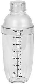 Multisell Products Hub Martini Hand Shaker, Plastic Cocktail Shaker Cup With Scales, Milk Tea Wine Drink Mixer 700ml
