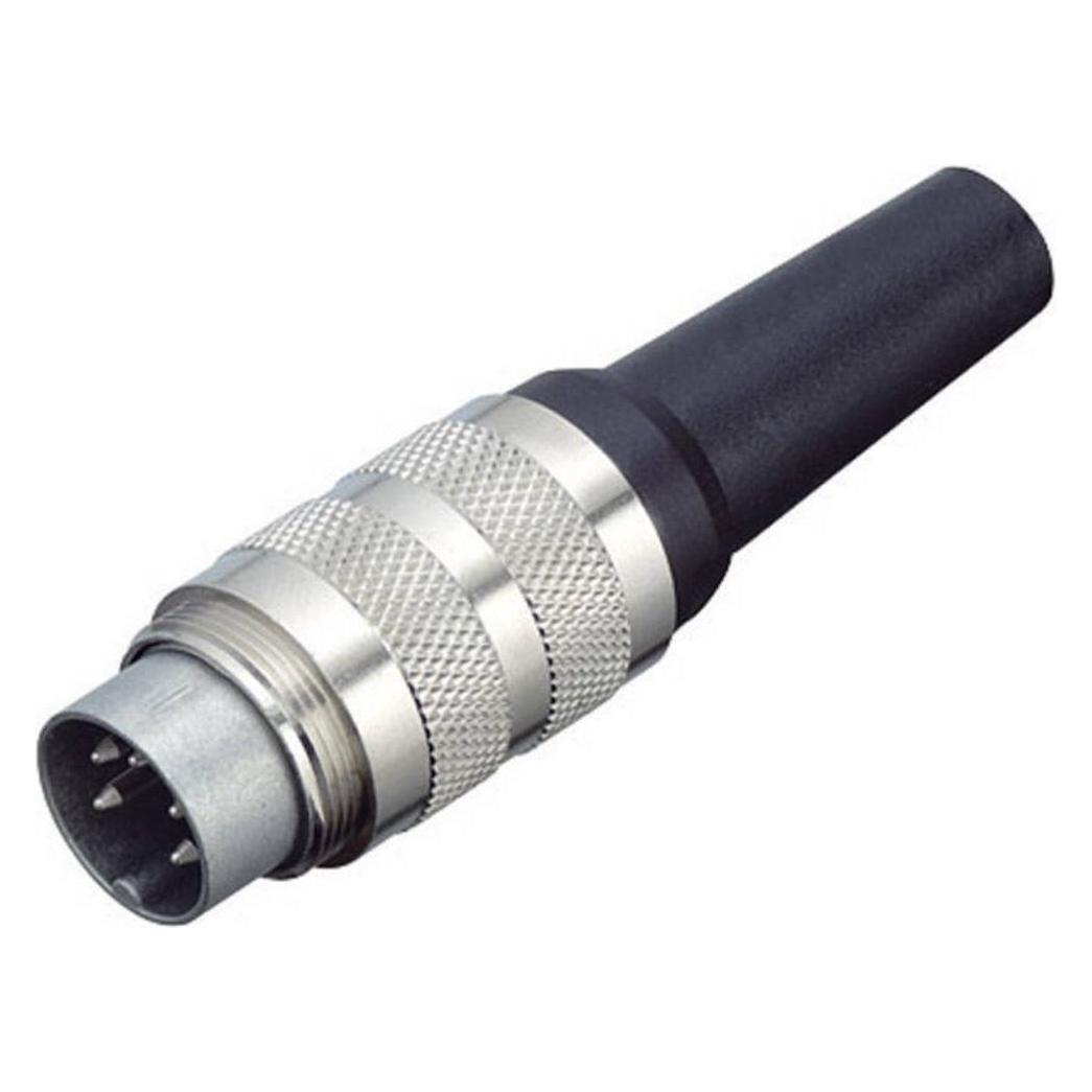 Schubiger Binder 99-2005-210-03 Rundstecker Stecker, gerade Gesamtpolzahl: 3 Serie (Rundst (99-2005-210-03)