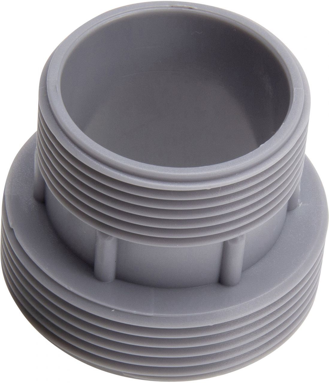 Steinbach Adapter für INTEX Pools 2 x 1 1-2 AG grau
