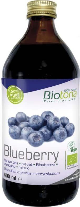 Biotona Jugo Concentrado Arándano Mirtilo Bio 500 ml