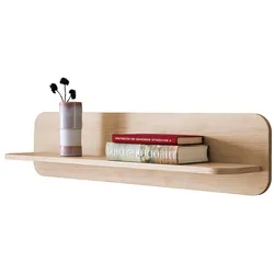 WANDBOARD Eiche natur 90 cm, Wandregal skandinavisch