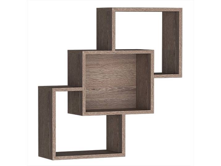 Lomadox Wandregal DUNEDIN-161, Wandboard, Trüffel Eiche