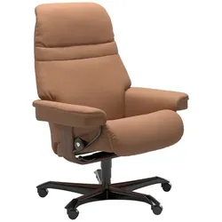 Stressless Bürostuhl Sunrise Office Leder Braun Batick Latte M (Medium)