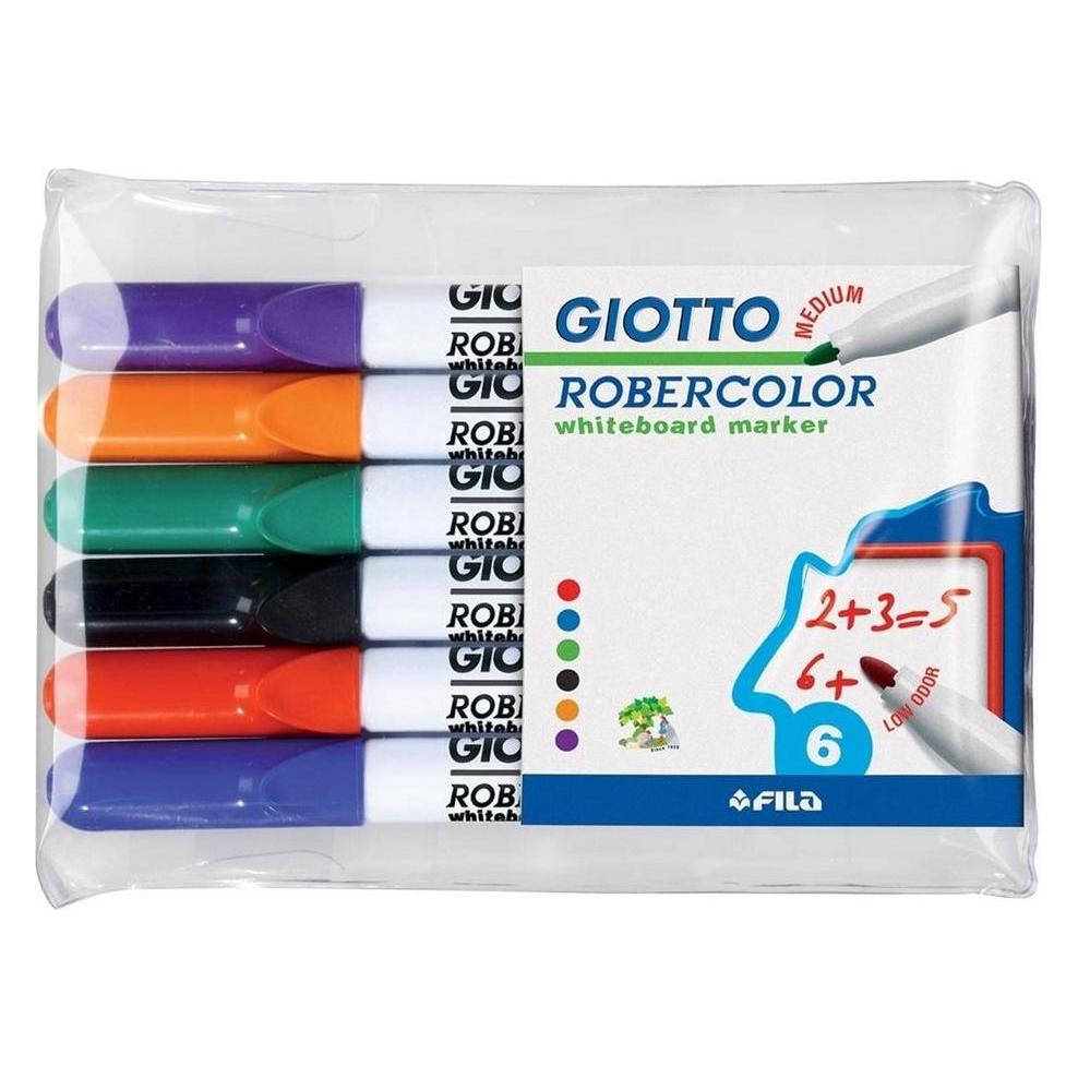 FILA Giotto Trockenlöschmarker 6 Farben GIOTTO (6x) (342040)