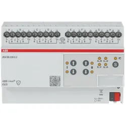 ABB JRA/S8.230.5.2 Jalousieaktor 8-fach 230V, manuelle Bedienung und auto. Fahrzeitermittlung 2CDG110290R0011