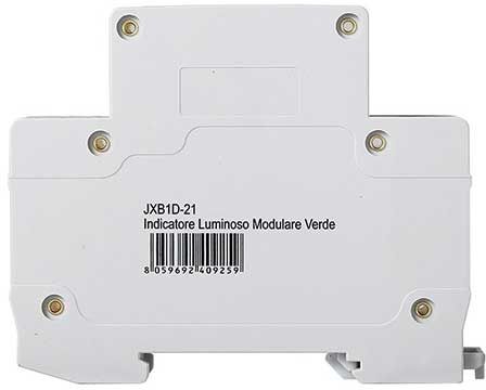 Ettroit Spia Luminosa Led Din Verde  Jxb1d-21