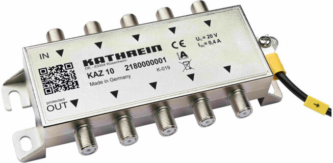 Kathrein Parafoudre 5 voies, 5-2400 MHz, F KAZ 10 (2180000001)