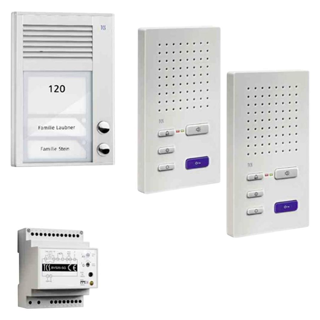 TCS PSC2220-0000 Audio-Intercom-System Weiss (Kabelgebunden) (PSC2220-0000)