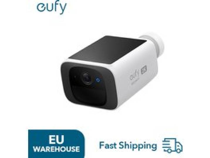 (EU-voorraad) eufy security S220 SoloCam Solar Beveiligingscamera Draadloze buitencamera Continu vermogen 2K-resolutie Draadloos