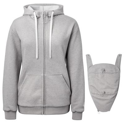 Mamalila - Women's Sweat-Tragejacke London - Sweat- & Trainingsjacke Gr M grau