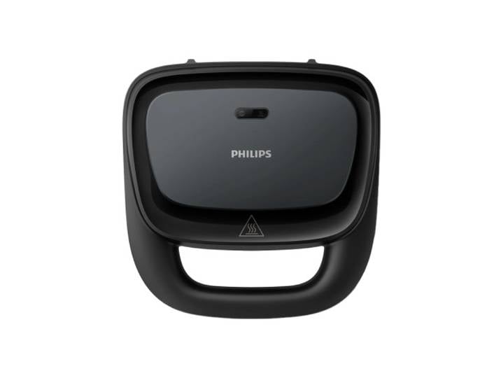 Appareil à panini Philips HD2330/90 série 3000 - 750 W, noir