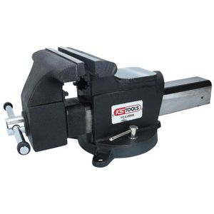 KS-Tools Schraubstock 914.0008, drehbar, 200mm Backenbreite, Spannweite 200mm