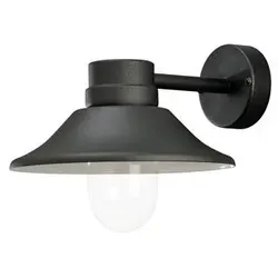 Vega Wandleuchte lackiertes Aluminium schwarz LED 8W