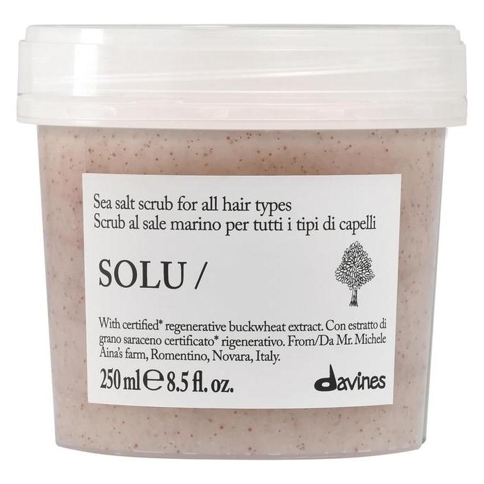 Davines Solu Sea Salt Scrub 250ml 85 Fl Oz Detoxifying Exfoliant For Scalp (250 ml) (68457749)