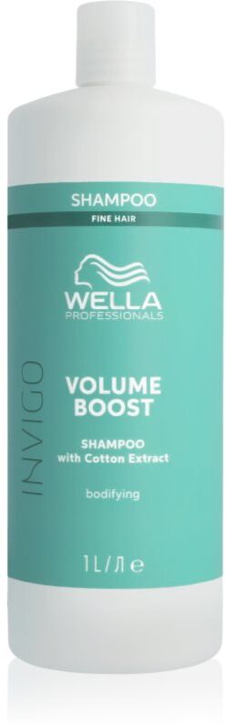 Wella Professionals Invigo Volume Boost Shampoo für mehr Haarvolumen bei feinem Haar 1000 ml