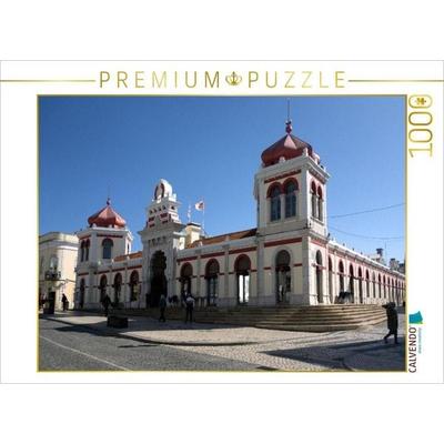 CALVENDO Puzzle Ein architektonisches Meisterwerk im Algarve-Hinterland | 1000 Teile Lege-Größe 64x48cm Foto-Puzzle für glückliche Stunden