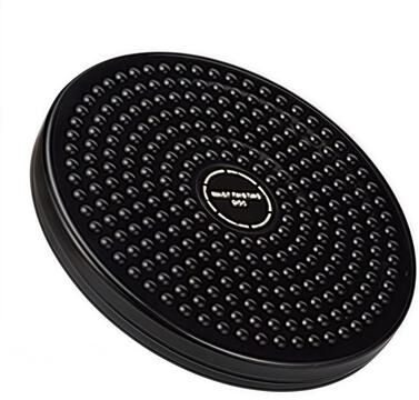 Multisell Products Hub Multifunctional Waist Training Turntable, Portable Aerobic Exercise For Beautiful Legs And Waist Twisting Massage black b