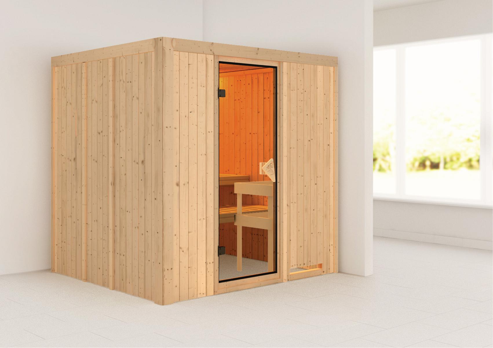 KARIBUHOLZT Sauna Sodin Front, o. Zub. bronz.GGT 08288371