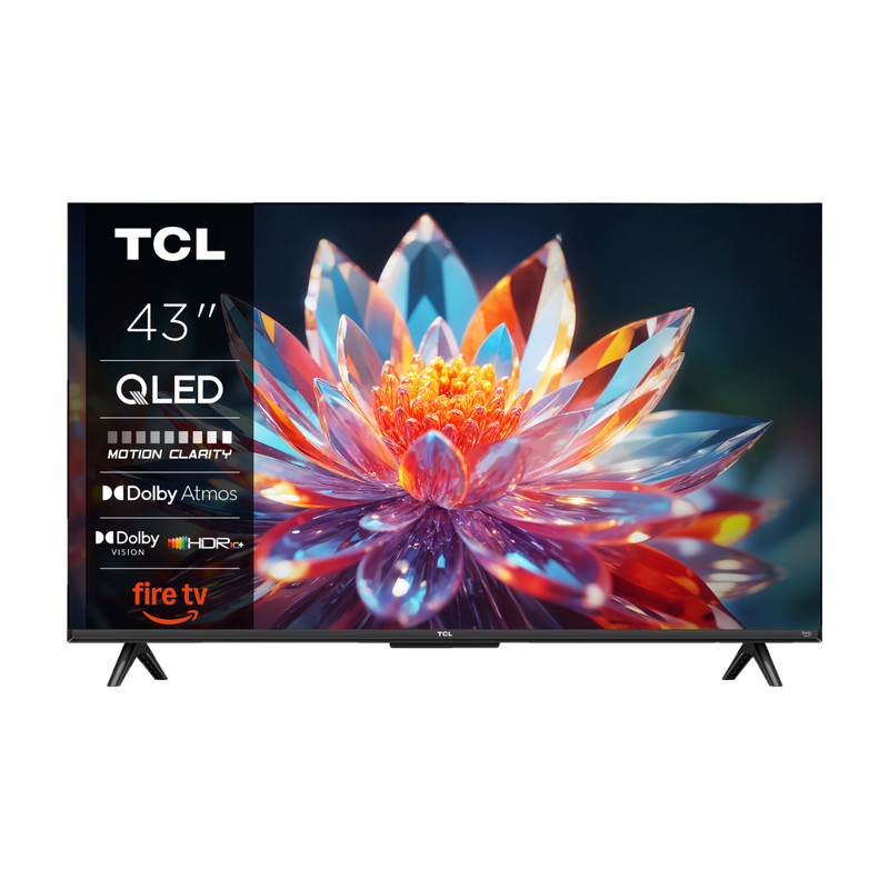TCL 43T6C 43 inch 4K QLED 120Hz Smart TV