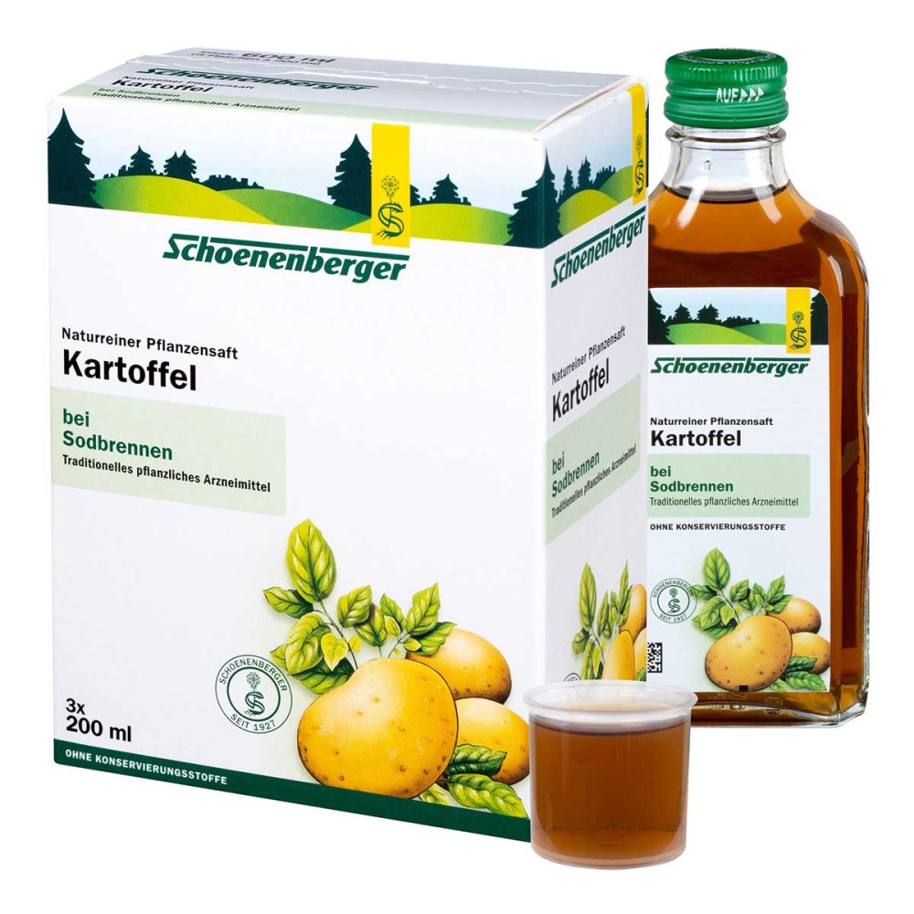 SALUS Pharma GmbH Schoenenberger Naturreiner Heilpflanzensaft Kartoffel 00699885