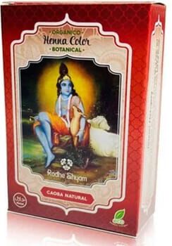 Radhe Shyam Henna Botanicals Eco #Mogno Natural 100g